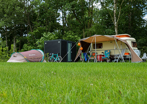 Overijssel | Salland | Kampeerplaats met eigen sanitair | 1 of meer dagen