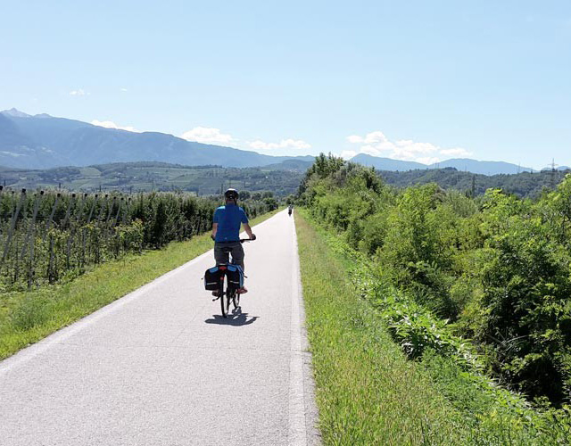 Italië | Individuele Fietsreis Langs de Etsch rivier en het Gardameer naar Verona | 9 dagen